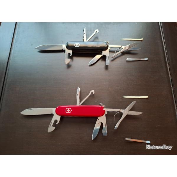 Lot Victorinox Climber + Super Tinker