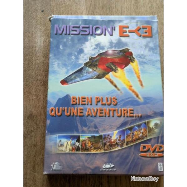 PC & Mac " Mission E " vintage jeu chrtien introuvable editeur suisse CREA-7 Je vends un exemplair