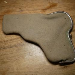 Etui porte monnaie en toile pour pistolet en 7.65mm type Browning 1900,Colt 1903, etc...