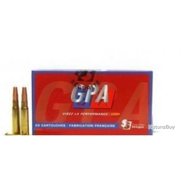 Bote balle GPA 238 grains calibre 9.3x62 15,4g