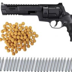 Umarex T4E TR 68 RAM Home Defense Revolver cal.68 + 500 billes de peinture Magfed + 30 capsules de C