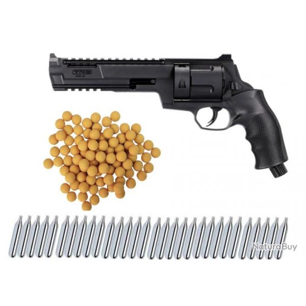 Umarex T4E TR 68 RAM Home Defense Revolver cal.68 + 500 billes de peinture Magfed + 30 capsules de C