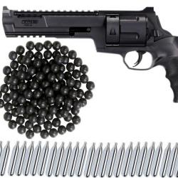 Umarex T4E TR 68 Revolver de défense à domicile RAM cal.68 + 100 balles en caoutchouc + 30 capsules 