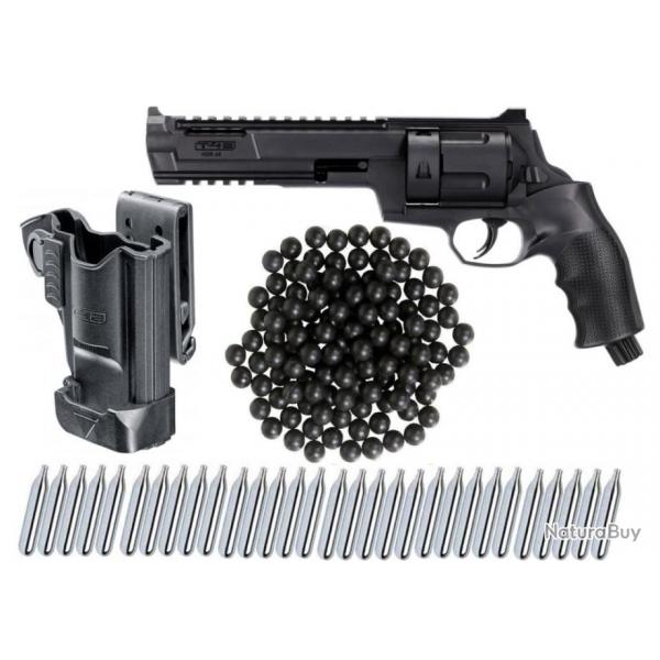 Umarex T4E TR 68 Revolver de dfense  domicile RAM cal.68 + 100 balles en caoutchouc + 30 capsules 