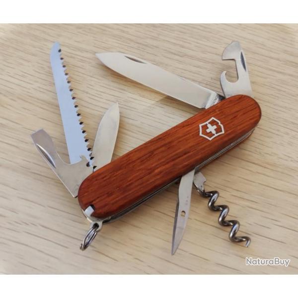 Victorinox couteau suisse Camper Wood Bois de Rose