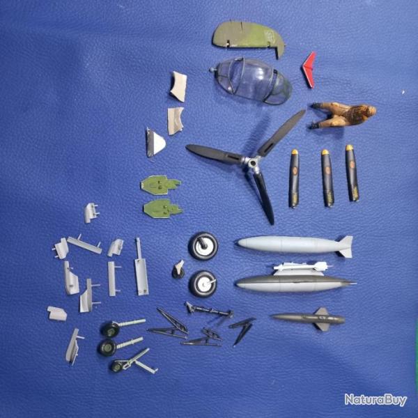 lot de pices dtaches maquettes avions