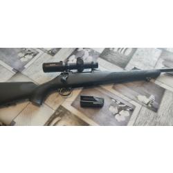 Carabine Sauer 100 classic Xt calibre 270 win + lunette Bushnell Prime 1-4x24 réticule lumineux 4-i