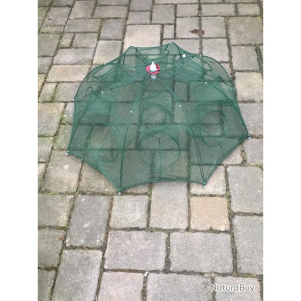 Nasse parapluie pour crevisses et poissons