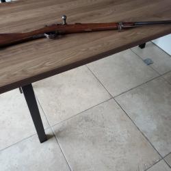 Fusil Gras, converti en chasse avec baguette. (Bel état).