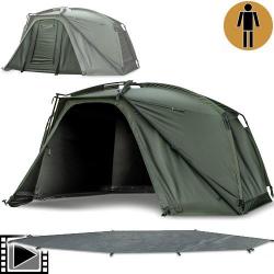 Biwy Solar Uni Spider SW Pro 1 place Pack Complet (Biwy + Façade + Tapis de Sol)