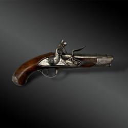 PISTOLET de Gendarmerie Modèle An IX, Manufacture Nationale de Maubeuge - France - XIXème siècle