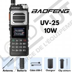 Baofeng Talkie Walkie UV-25 10W - Sans