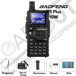 Baofeng Talkie-Walkie K5 Plus 10W - CHINA / Sans / EU