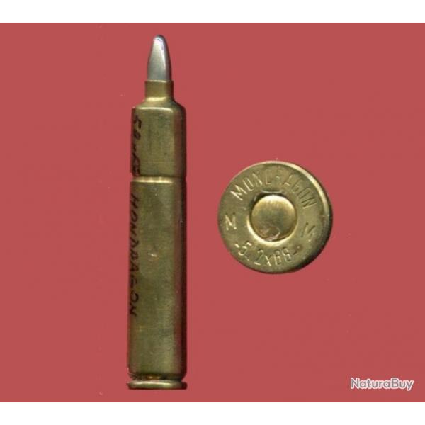 5.2 x 68 Mondragon - RARE - marquage : MONDRAGON M  5.2x68 M