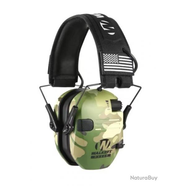 Casque Antibruit lectronique Tactique Protection Auditive Performance Optimale Camo