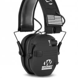 Casque Antibruit Électronique Tactique Protection Auditive Performance Optimale Noir