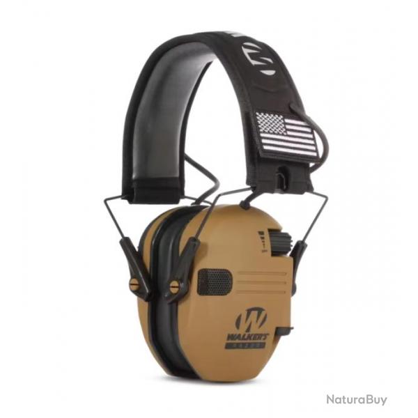 Casque Antibruit lectronique Tactique Protection Auditive Performance Optimale Marron