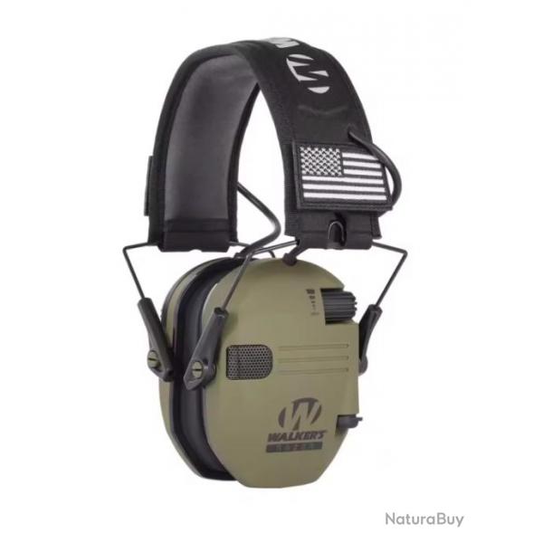 Casque Antibruit lectronique Tactique Protection Auditive Performance Optimale Vert