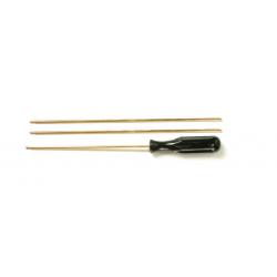 BAGUETTE LAITON POUR NETTOYAGE CALIBRE 5.5 MM