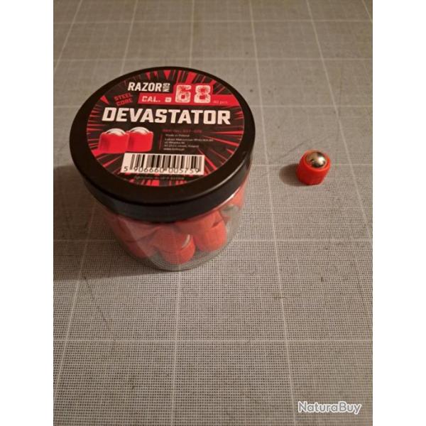 Bote de 40 balles pour Hds 68 Calibre .68 Devastator