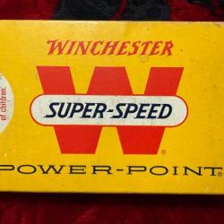 264 Winchester Mag 140 gr. Pointed POWER-POINT. 20 CARTOUCHES