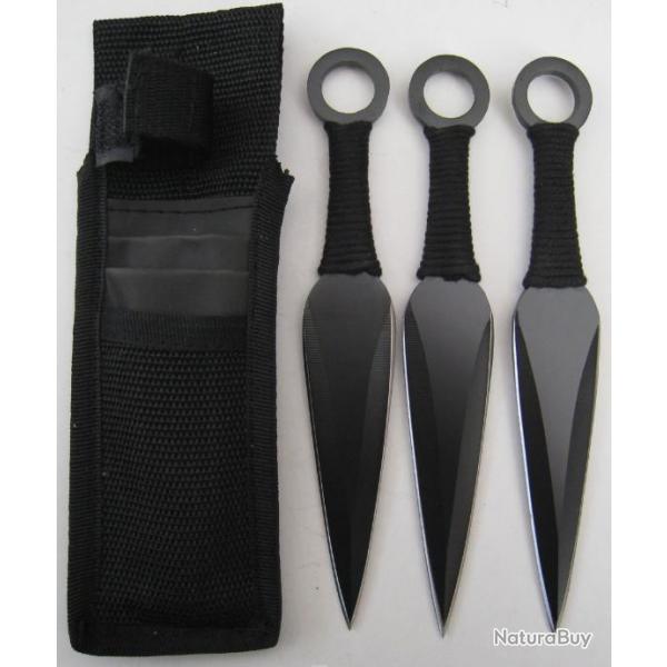 COUTEAU A LANCER SET DE 3 - Rf.618