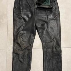 Pantalon de chasse en Cuire Véritable