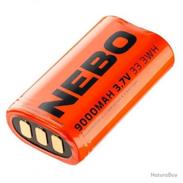 Accu rechargeable 2 x 21700 - 3,7V - 9000 mAh [Nebo]