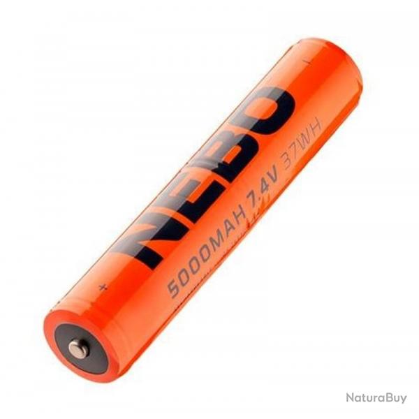 Accu rechargeable 2 x 26650 - 7,4V - 5000 mAh [Nebo]