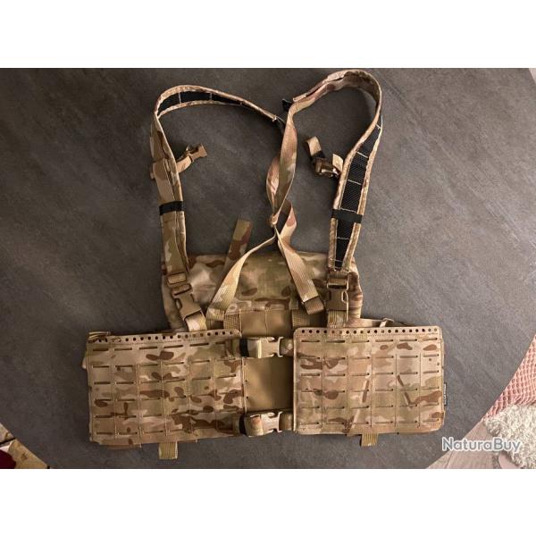 Spiritus Systems 34Alpha chest rig avec LBV expander kit