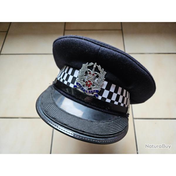 Casquette d'officier de la police anglaise