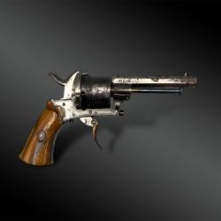 Revolver type Lefaucheux - XIXème siècle - Belgique