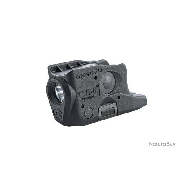 Lampe tactique Streamlight TLR-6 - glock 26/27/33 - sans laser - Noir