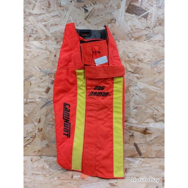 Gilet dog armor orange V2 T95