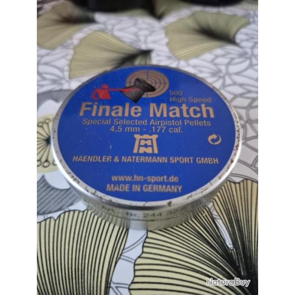 Finale match -4,5 mm high  speed