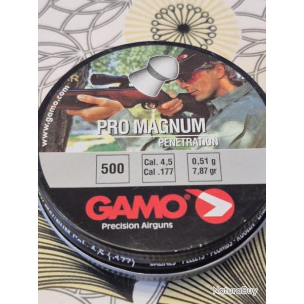 Plombs pro magnum GAMO 4,5 mm