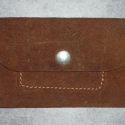 VINTAGE ANCIENNE PETITE POCHETTE PORTE-MONNAIE LONGCHAMP ?? MAROQUINERIE 14x9cm