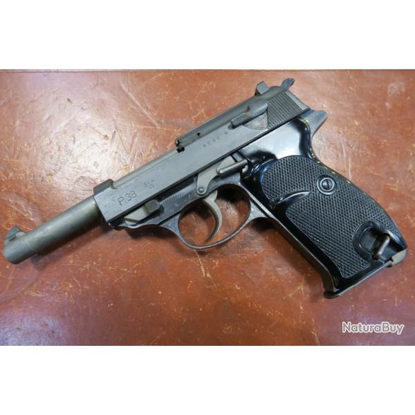 Pistolet Walther P38 SVW 45 "Mauser" Franais cal 9x19 WW2