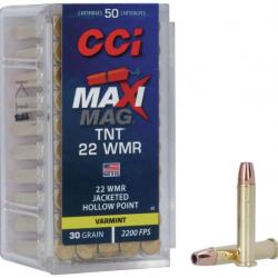 CCI MAXIMAG TNT JHP 22MAGNUM 30GR X50