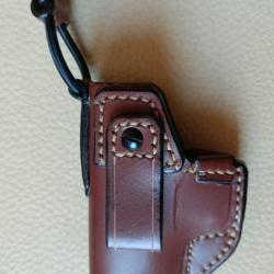 Holster "Inside IWB, Cuir, Gaucher pour GLOCK 43