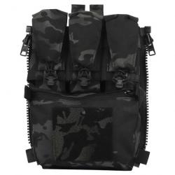 Panneau arrière type Assault - Multicam noir