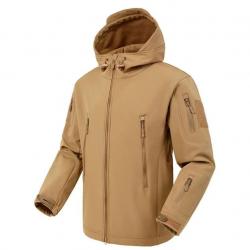 Veste Militaire Type Softshell - Tan / M