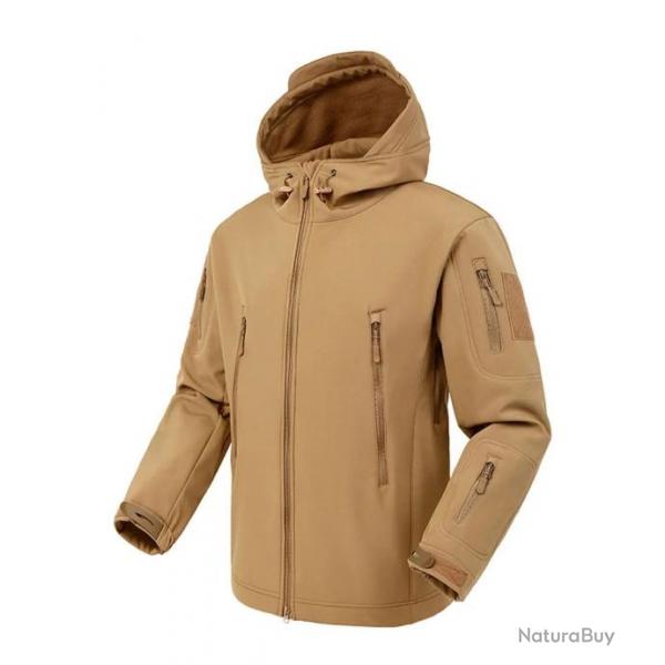 Veste Militaire Type Softshell - Tan / M