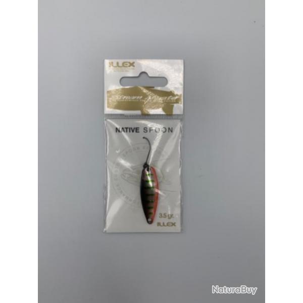 Cuillre ondulante Illex Native spoon 3,5 gr gris