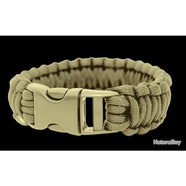 Bracelet Paracorde 9"- Coyote GK PRO