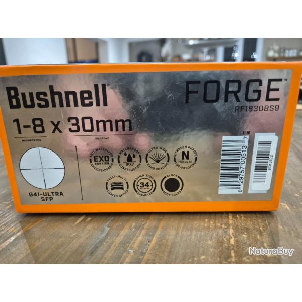 Vends lunette bushnell forge 1-8x34