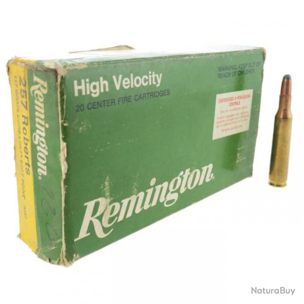 Boite de 16 Munitions 257 Roberts 117gr Soft Point Remington