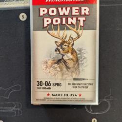 Balles winchester power point 30-06