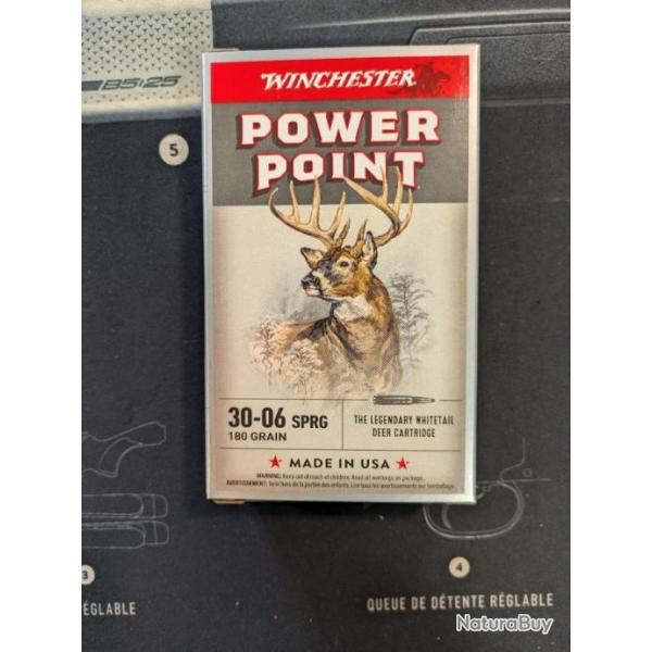 Balles winchester power point 30-06