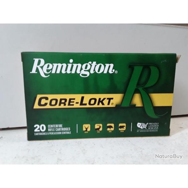 Balles Remington CORE LOKT cal.300win 180grains